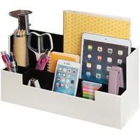 Desk Supplies Office Organizer Caddy (White)