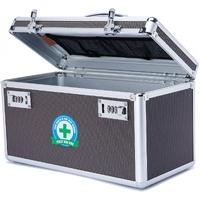 Portable Combination Medicine Box (Coffee/Large)