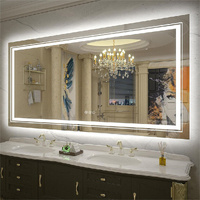LED Bathroom Mirror 1830x900mm Anti-fog Shatterproof