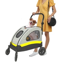 Dog Stroller Large Foldable Pet Travel Cart