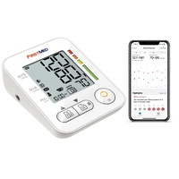 Bluetooth Blood Pressure Monitor, Large Cuff 22-42cm, Digital, Smartphone Compatible