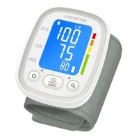 Automatic Digital Wrist Blood Pressure Monitor White