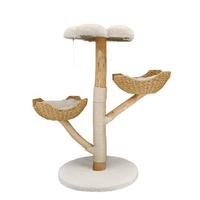 Cat Tree Tower Condo Scratcher Bed Sisal Plush Toy Ball