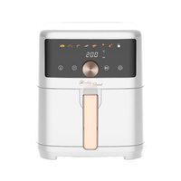 7L Digital Air Fryer, Intuitive Touch Control with Pizza/Baking Pan, and Accessories