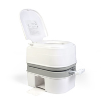24L Portable Camping, Caravanning Toilet with Odour-Resistant Seal