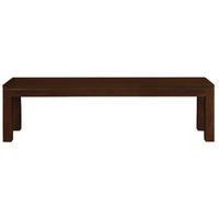 Tilda Solid Mahogany Timber Bench (Mahogany)