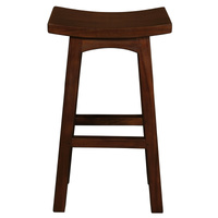 Tokyo Solid Mahogany Timber Barstool (Mahogany)
