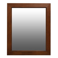 Ascot Solid Mahogany Timber Mirror (Mahogany)