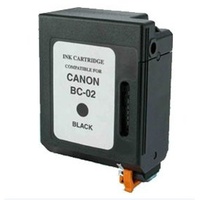 Compatible Premium Ink Cartridges BC02 Black Remanufactured Inkjet Cartridge - for use in Canon Printers