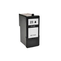 Compatible Premium Ink Cartridges No.23 (18C1523E) Black Remanufactured Inkjet Cartridge - for use in Lexmark Printers