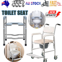 Upgrade Raised Toilet Seat 19.3"-25.2" 150kg Universal Toilet Riser for Elderly
