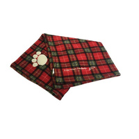 Red Tartan Dog Blanket