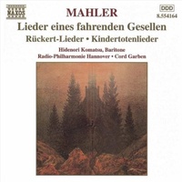 Mahler: Lieder Eines Fahrenden - Garben: Komatsu (Bar): Radio Philha Cd Album