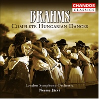 Brahms: Complete Hungarian Dan - London Symph Orch: Jarvi Cd Album