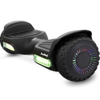 BULLET SX-2500 Hoverboard Scooter, 500W Brushless, UL Certified, AU Compliant, 6.5-inch Off-Road Style Tyres, Superior Self Balancing System, LED Ligh