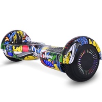 BULLET SX-2000 Hoverboard Scooter, 500W Brushless, Superior Self Balancing System, UL Certified, LED Lights, Hip Hop Design