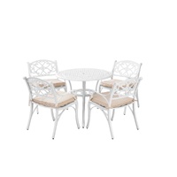 Marco Aluminium 5 Pce Setting(CAT-090 white + 2x CAC-042 white)