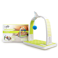 Cat Grooming Arch - Intercative Self Groom Brush + Scratcher Play - 