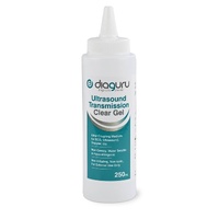 Diaguru 1x 250ml Conductive Transmission Gel - Water-Based External Clear Gel