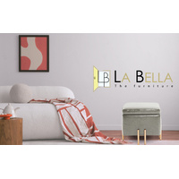 Storage Ottoman Foot Stool Cube Tuffet Seat 45cm PU Leather GREY