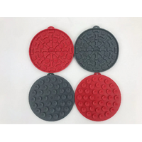 4 x Pet Dog Cat Food Peanut Butter Spread N Lick Treat Mat Pad