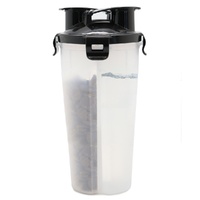 Portable Pet Dog Puppy Cat Drinking Travel Food Water Feeder Bottle