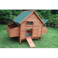 XL Chicken Coop Rabbit Hutch Cage Hen Chook House