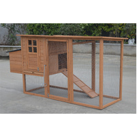 Large Chicken Coop Rabbit Hutch Cat Ferret Cage Hen Chook House