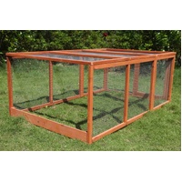 Large Chicken Coop Run Guinea Pig Cage Villa Extension Rabbit Hutch House Pen