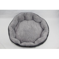 YES4PETS Blue / Grey Washable Fleece  Soft Pet Dog Puppy Cat Bed-Large