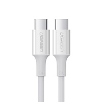 UGREEN 60552 USB-C 2.0 to TYPE-C Male to Male Data Cable 5A 2M White