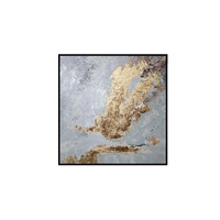 Gold Marble Wall Art Framed Canvas Wall Art - Small