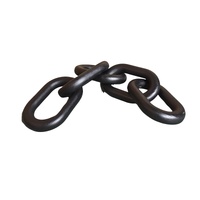 Wooden Chain Link Décor - Black