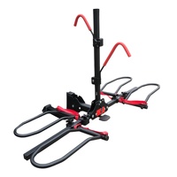 2 E Bike Platform Rack Rear Vehicle Car Carrier Bicycle Holder Hitch Receiver Foldable