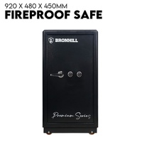 Electronic Digital Safe Box Fire Proof Safe Heavy Duty Key Lock Security 118L