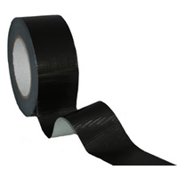 5 Pack Black Duct Tape 50 Metres Industrial Grade Waterproof UV Resistant Crafts Home Maintenance