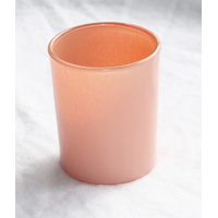 10 Pack Champagne Pale Pink Glass Votive Tealight Candle Holders House Party Centerpiece Xmas Wedding Decor Glass Candlestick Party Decorations Bridal