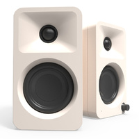 Limited Edition - Kanto ORA4 140W Powered Reference Speakers with USB-C Input and Bluetooth - Matte Cream