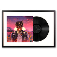 Framed Juice Wrld Legends Never Die - Double Vinyl Album Art