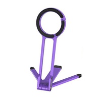 ULANZI MA30 Magnetic Phone Tripod Stand for iPhone - Aluminium Maglock Smartphone Mini Tripod Pocket Cell Phone Stand Dual-Sided Magnet Quick Mount Co