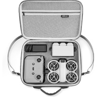 STARTRC Carrying Case for DJI Neo Portable PU Storage Protective Bag for DJI Neo Fly More Combo Accessories, Compatible with RC-N3 Remote Controller, 