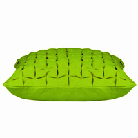 Flux Mustard Yellow 3D Textured Cushion Cover
