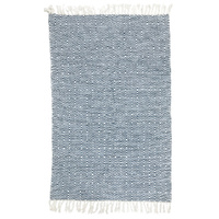 Blue/white kilim rug120x180cm