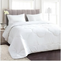 100% Premium Bamboo Microfiber Quilt - All Season Ultra Soft, Comfy, Machine Washable, Hypoallergenic & Breathable Duvet with Extra Plush Fabric - Lux