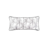 Bianca Myrtleford Grey Lumbar Oblong Filled Cushion 30 x 60cm