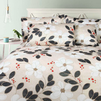 Westwood Printed Foliage Quilt Cover Set QUEEN
