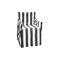 Rans Alfresco 100% Cotton Director Chair Cover - Striped Hot Pink