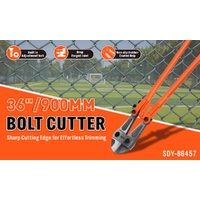 36inch Super Long Bolt Cutter Lock Cutter Rubber Grip Cables Cables Chains Wires