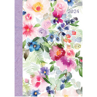 Joy - 2024 A5 Padded Cover Diary Premium Planner Book Christmas New Year Gift