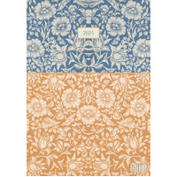 William Morris Mallow 2024 A5 Padded Cover Diary Premium Planner New Year Gift